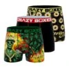CRAZYBOXER Donuts Soldier Men's Boxer Briefs (3 Pack) -Crazyboxer Sales Store CBBLI0101X3A2 1