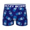CRAZYBOXER Bud Light Cann Men's Boxer Briefs -Crazyboxer Sales Store CBBUD0101CAN2B 0