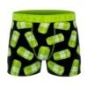 CRAZYBOXER Bud Light Green Men's Boxer Briefs 1 CRAZYBOXER Bud Light Green Men's Boxer Briefs -Crazyboxer Sales Store CBBUD0101CAN3B 0