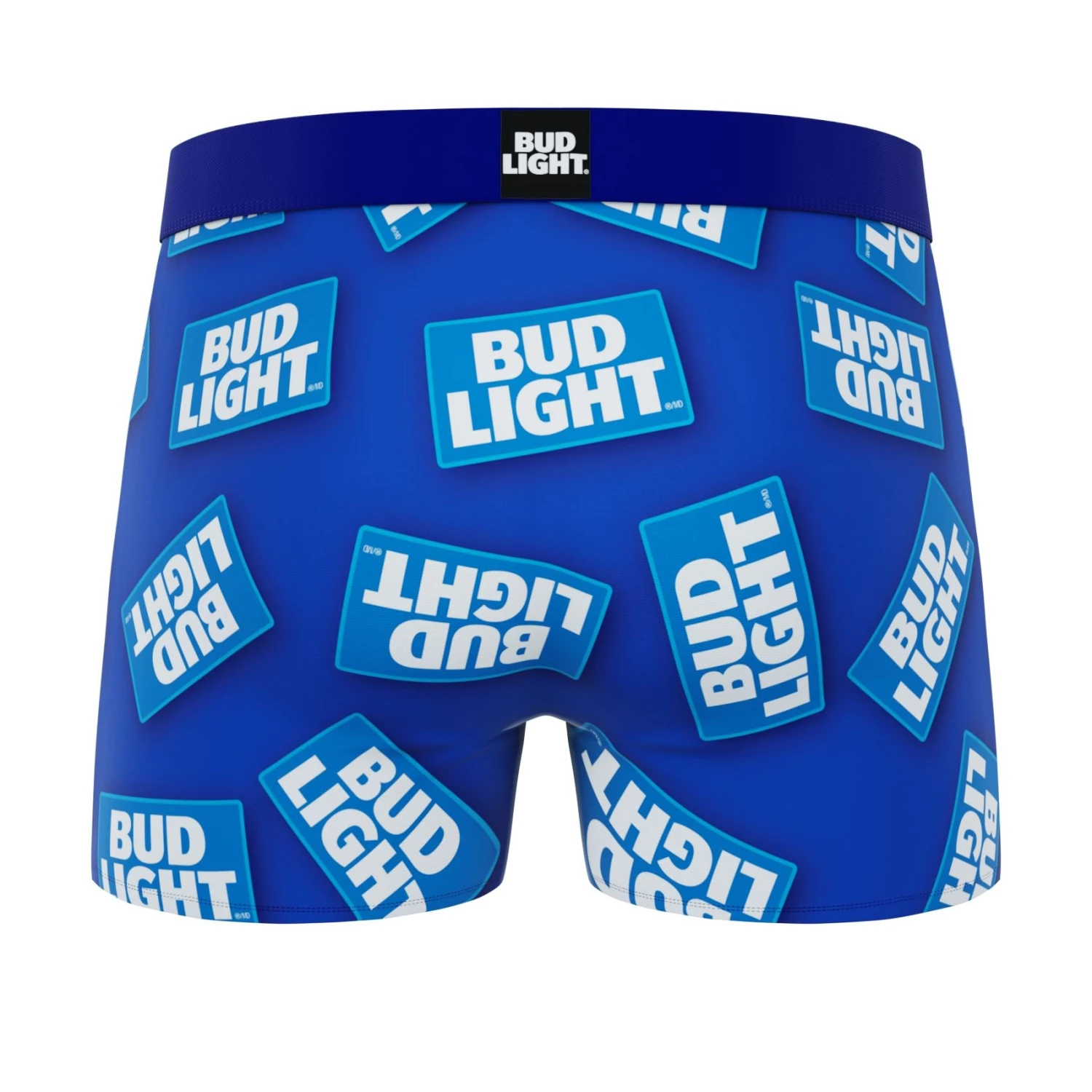 CRAZYBOXER Bud Light Logo Men's Boxer Briefs 4 CRAZYBOXER Bud Light Logo Men's Boxer Briefs - Image 2