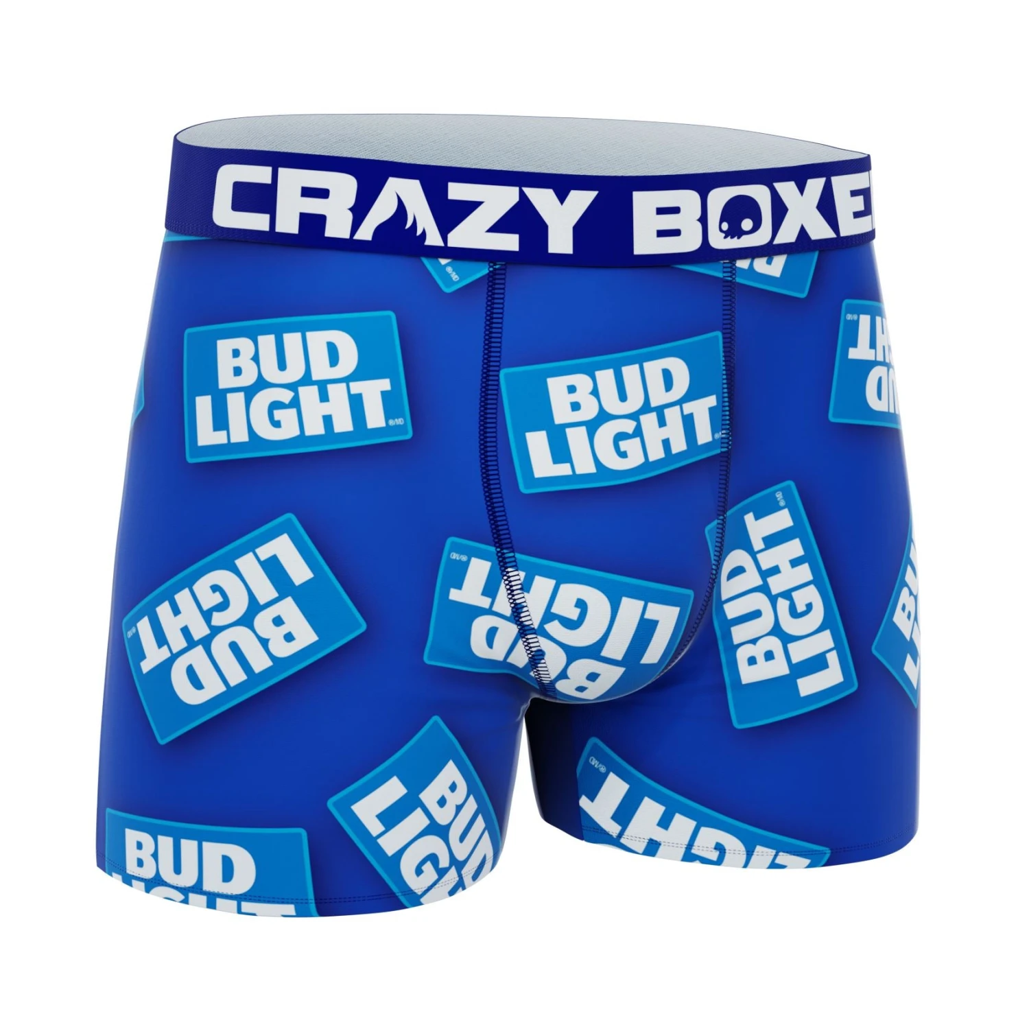 CRAZYBOXER Bud Light Logo Men's Boxer Briefs 5 CRAZYBOXER Bud Light Logo Men's Boxer Briefs - Image 3