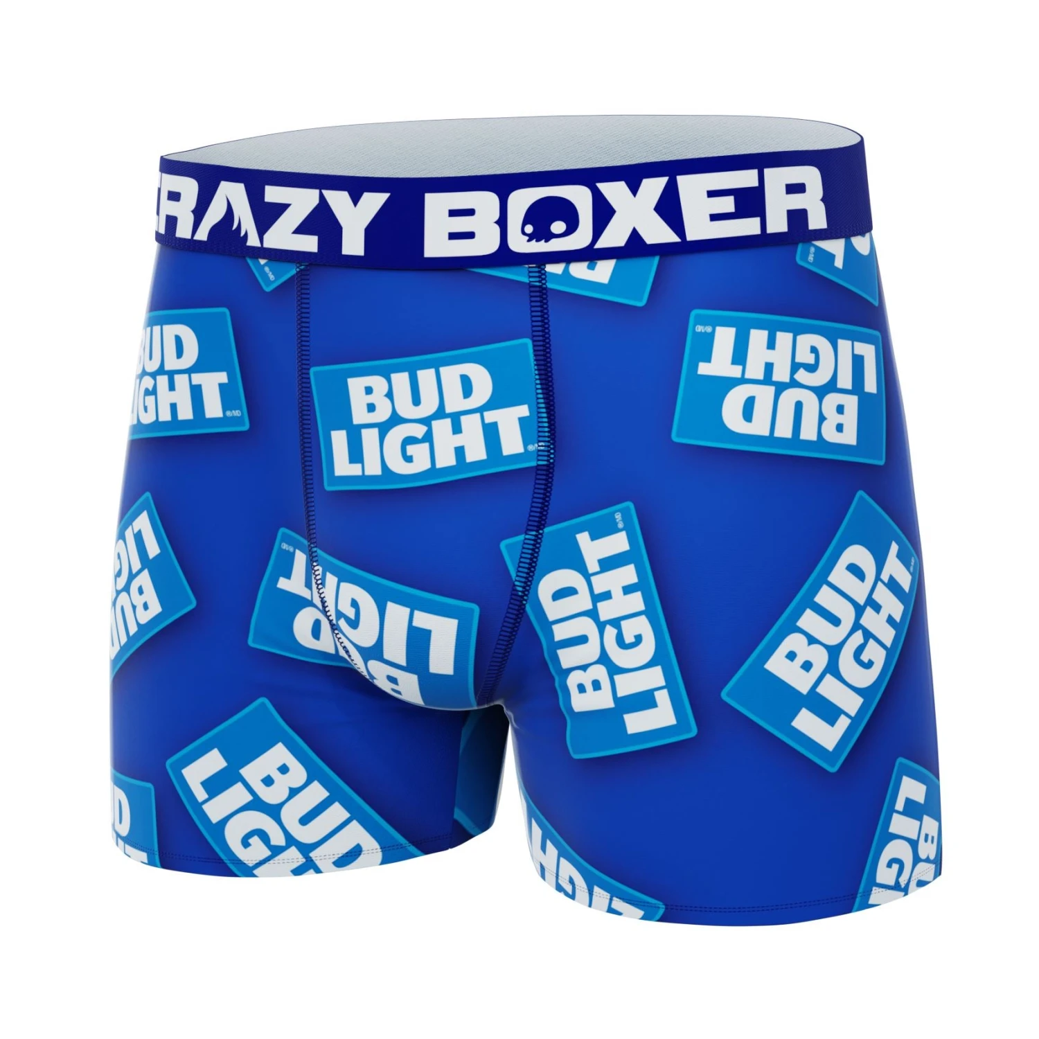CRAZYBOXER Bud Light Logo Men's Boxer Briefs 6 CRAZYBOXER Bud Light Logo Men's Boxer Briefs - Image 4