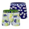 CRAZYBOXER Bud Light Men's Boxer Briefs (2 Pack) -Crazyboxer Sales Store CBBUD0101X2A6 5