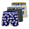 CRAZYBOXER Bud Light Cann Men's Boxer Briefs ( Pack 3) 2 CRAZYBOXER Bud Light Cann Men's Boxer Briefs ( Pack 3) -Crazyboxer Sales Store CBBUD0101X3A4 1