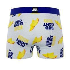 CRAZYBOXER Bud Light Cann Men's Boxer Briefs ( Pack 3) -Crazyboxer Sales Store CBBUD0101X3A4 5