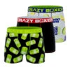 CRAZYBOXER Bud Light Lime Men's Boxer Briefs (Pack 3) -Crazyboxer Sales Store CBBUD0101X3A5 1