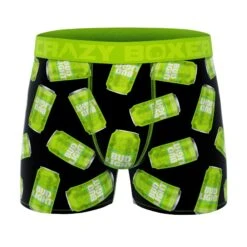 CRAZYBOXER Bud Light Men's Boxer Briefs (Pack 5) -Crazyboxer Sales Store CBBUD0101X5A1 12