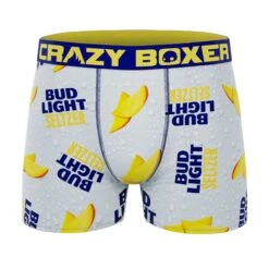 CRAZYBOXER Bud Light Men's Boxer Briefs (Pack 5) -Crazyboxer Sales Store CBBUD0101X5A1 8
