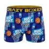 CRAZYBOXER Bud Light Basketball Men's Boxer Briefs -Crazyboxer Sales Store CBBUD0102BASK 0