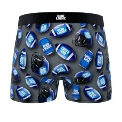 CRAZYBOXER Bud Light Sports Men's Boxer Briefs (3 Pack) -Crazyboxer Sales Store CBBUD0102X3A3 6