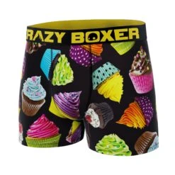 CRAZYBOXER Cupcakes Men's Boxer Briefs -Crazyboxer Sales Store CBCAS0101CUPC 4