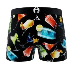 CRAZYBOXER Cupcakes And Cocktails Men's Boxer Briefs (2 Pack) -Crazyboxer Sales Store CBCAS0101X2A2 4