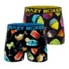 CRAZYBOXER Cupcakes And Cocktails Men's Boxer Briefs (2 Pack) -Crazyboxer Sales Store CBCAS0101X2A2 5