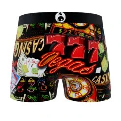 CRAZYBOXER Casino In Vegas Men's Boxer Briefs (3 Pack) -Crazyboxer Sales Store CBCAS0101X3A1 2