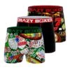 CRAZYBOXER Casino In Vegas Men's Boxer Briefs (3 Pack) 1 CRAZYBOXER Casino In Vegas Men's Boxer Briefs (3 Pack) -Crazyboxer Sales Store CBCAS0101X3A1 8