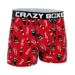 CRAZYBOXER Coca Cola Men's Boxer Briefs -Crazyboxer Sales Store CBCOC0101ALO1 3