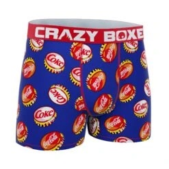 CRAZYBOXER Coca Cola Caps Men's Boxer Briefs -Crazyboxer Sales Store CBCOC0101ALO2 3