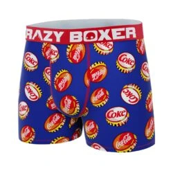 CRAZYBOXER Coca Cola Caps Men's Boxer Briefs -Crazyboxer Sales Store CBCOC0101ALO2 4