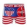 CRAZYBOXER Coca ColaMen's Boxer Briefs -Crazyboxer Sales Store CBCOC0101AME 0