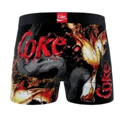 CRAZYBOXER Coca Cola Men's Boxer Briefs (2 Pack) -Crazyboxer Sales Store CBCOC0101X2A1 2
