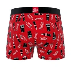 CRAZYBOXER Coca Cola Men's Boxer Briefs (2 Pack) -Crazyboxer Sales Store CBCOC0101X2A1 4