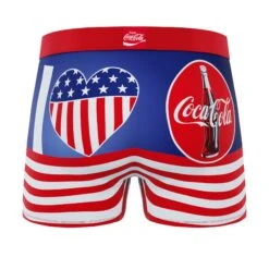 CRAZYBOXER Coca Cola Addicted Men's Boxer Briefs (3 Pack) -Crazyboxer Sales Store CBCOC0101X3A2 6