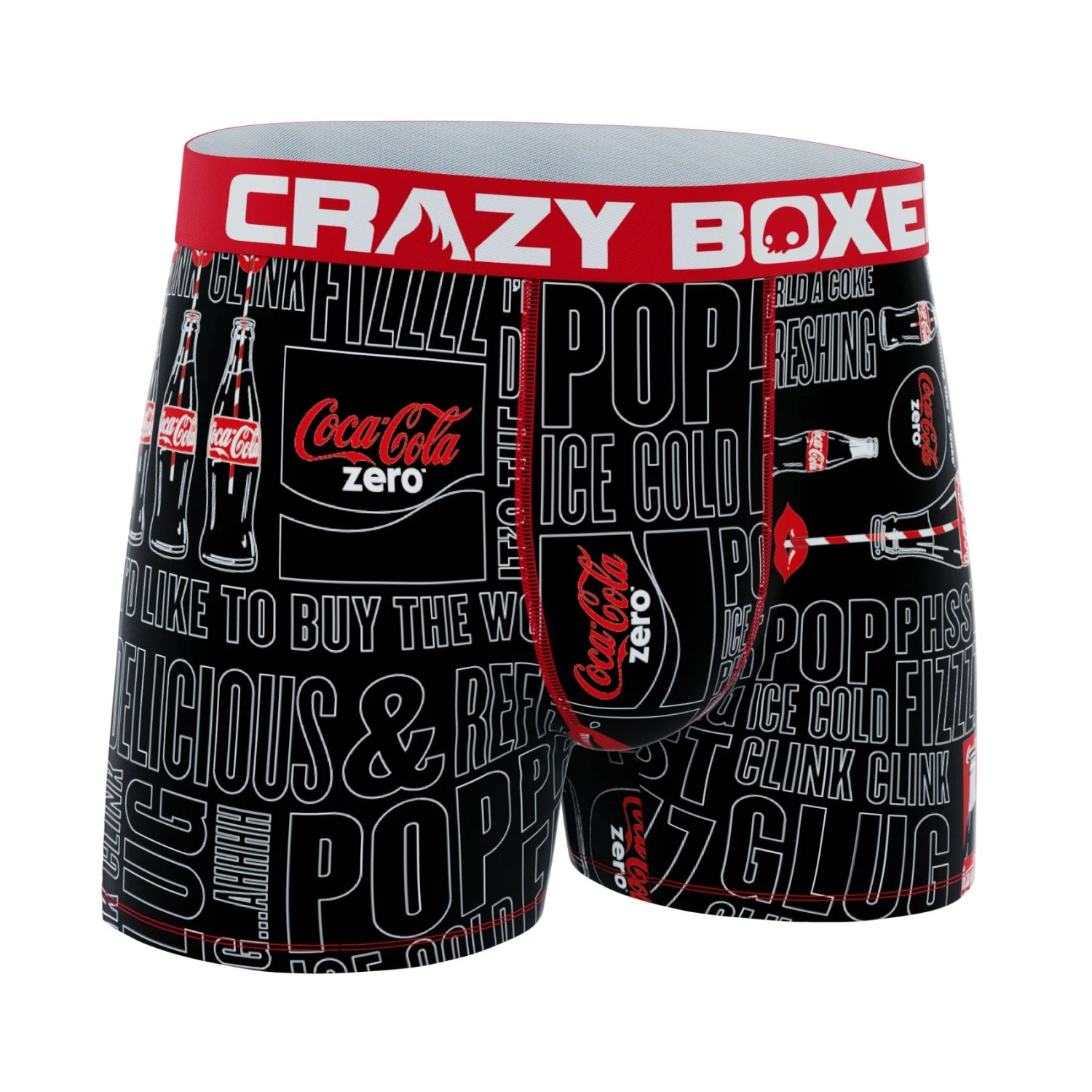 CRAZYBOXER Coca-Cola Zero Men's Boxer Briefs (Creative Packaging) 6 CRAZYBOXER Coca-Cola Zero Men's Boxer Briefs (Creative Packaging) - Image 4