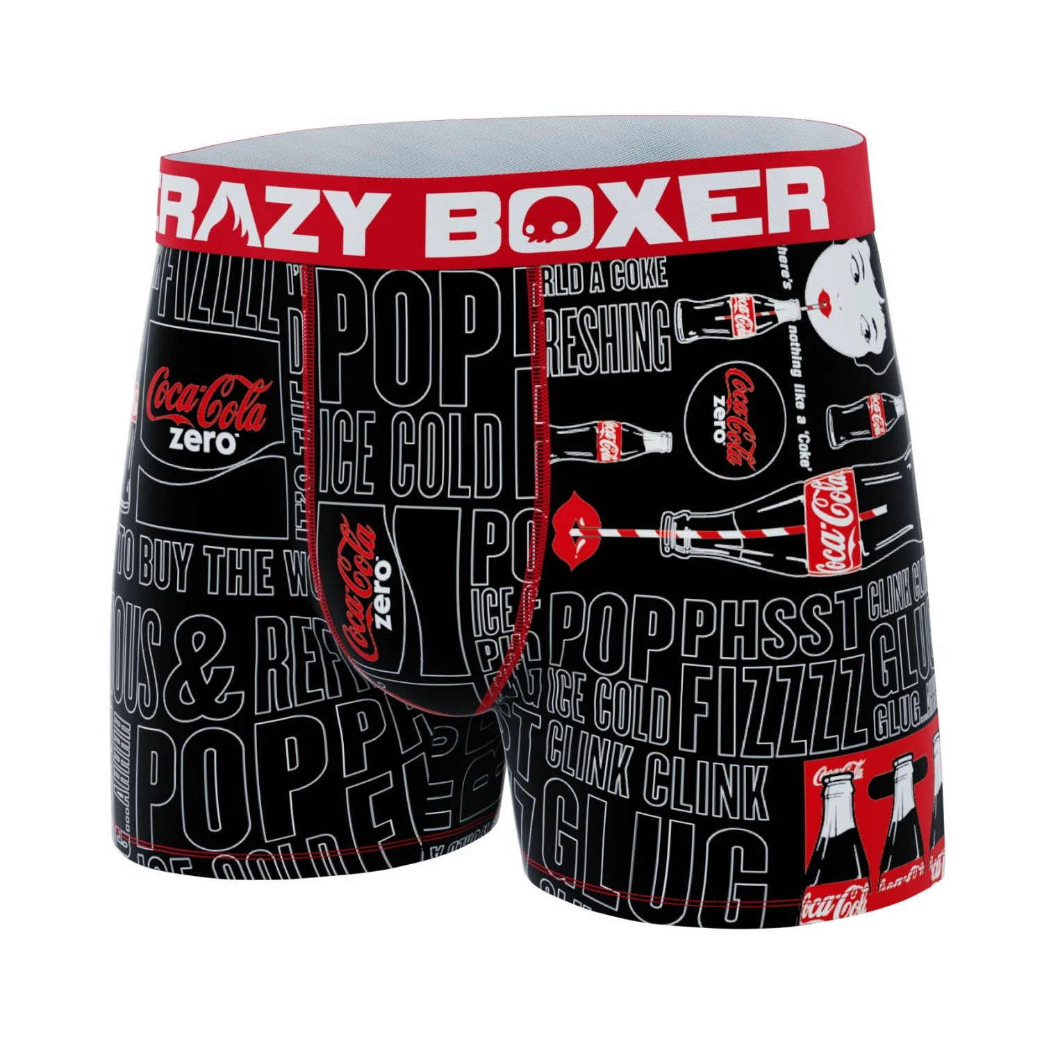 CRAZYBOXER Coca-Cola Zero Men's Boxer Briefs (Creative Packaging) 7 CRAZYBOXER Coca-Cola Zero Men's Boxer Briefs (Creative Packaging) - Image 5