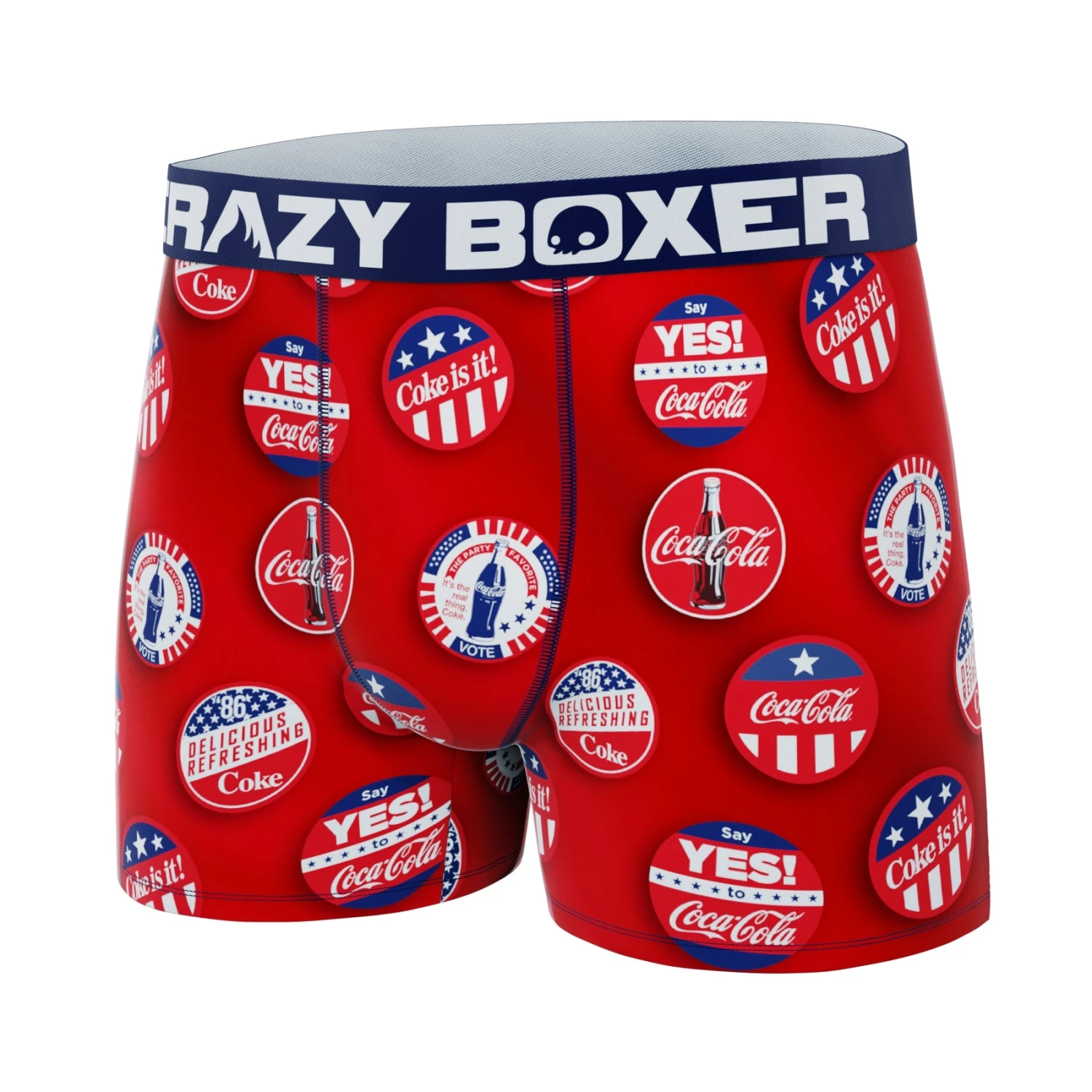 CRAZYBOXER Coca Cola Badges Men's Boxer Briefs (Creative Packaging) 7 CRAZYBOXER Coca Cola Badges Men's Boxer Briefs (Creative Packaging) - Image 5