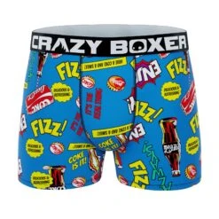 CRAZYBOXER Coca Cola Pop Art Men's Boxer Briefs