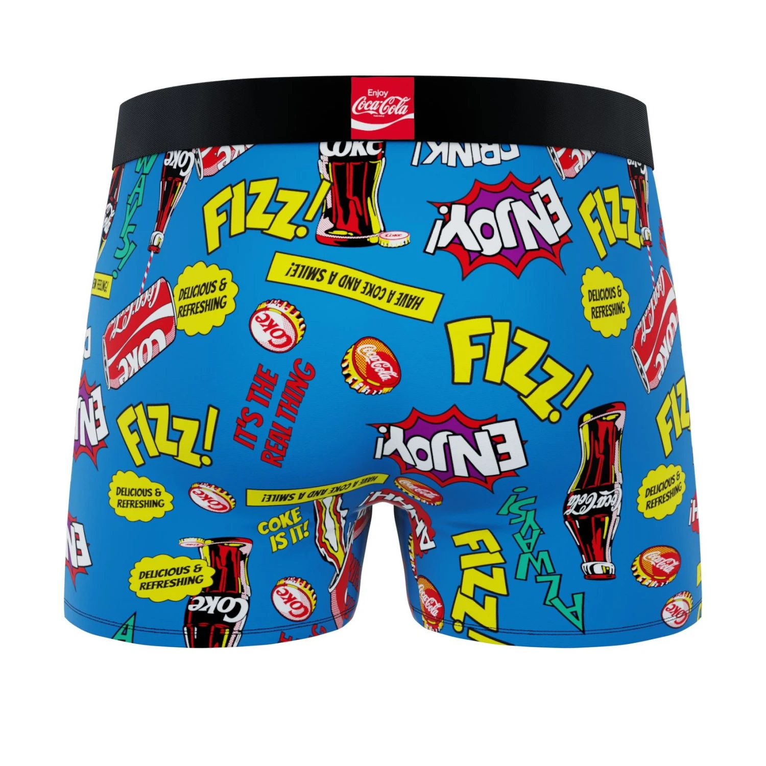 CRAZYBOXER Coca Cola Pop Art Men's Boxer Briefs 4 CRAZYBOXER Coca Cola Pop Art Men's Boxer Briefs - Image 2