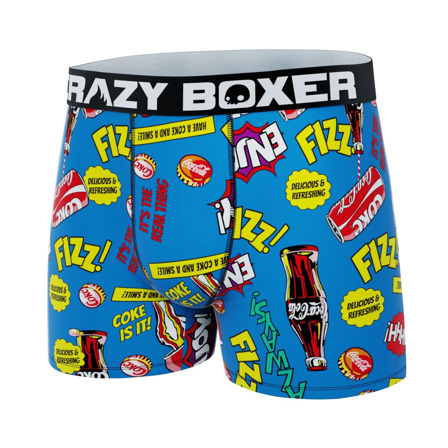 CRAZYBOXER Coca Cola Pop Art Men's Boxer Briefs 6 CRAZYBOXER Coca Cola Pop Art Men's Boxer Briefs - Image 4