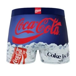 CRAZYBOXER Coca-Cola Soft Drinks Men's Boxer Briefs 3 Pack (Creative Packaging) -Crazyboxer Sales Store CBCOC01X3A5N 2