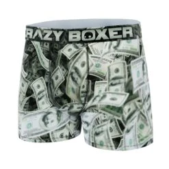 CRAZYBOXER Men's Dollars Men's Boxer Briefs -Crazyboxer Sales Store CBCSH01CASH 4