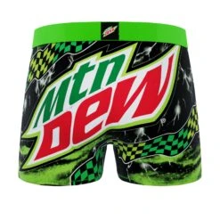 CRAZYBOXER Mtn Dew Logo Men's Boxer Briefs (2 Pack) 11 CRAZYBOXER Mtn Dew Logo Men's Boxer Briefs (2 Pack) -Crazyboxer Sales Store CBDEW0101X2A1 7