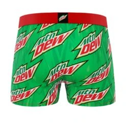 CRAZYBOXER Mtn Dew Logo Men's Boxer Briefs (3 Pack) 11 CRAZYBOXER Mtn Dew Logo Men's Boxer Briefs (3 Pack) -Crazyboxer Sales Store CBDEW0101X3A1 5