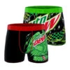 CRAZYBOXER Mountain Dew Eagle Men's Boxer Briefs (2 Pack) -Crazyboxer Sales Store CBDEW0102X2A1 1