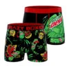 CRAZYBOXER Mountain Dew Men's Boxer Briefs (Pack 2) -Crazyboxer Sales Store CBDEW0102X2A3 1