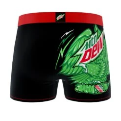 CRAZYBOXER Mountain Dew Men's Boxer Briefs (Pack 3) -Crazyboxer Sales Store CBDEW0102X3A4 5