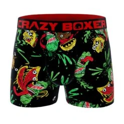 CRAZYBOXER Mountain Dew Men's Boxer Briefs (Pack 3) -Crazyboxer Sales Store CBDEW0102X3A4 8