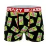 CRAZYBOXER Mountain Dew Can Men's Boxer Briefs -Crazyboxer Sales Store CBDEW0103CAN1 0
