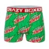 CRAZYBOXER Moutain Dew Logo Men's Boxer Briefs 2 CRAZYBOXER Moutain Dew Logo Men's Boxer Briefs -Crazyboxer Sales Store CBDEW01LOGO 0