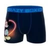 CRAZYBOXER Disney Mickey Neon Love Men's Boxer Briefs 2 CRAZYBOXER Disney Mickey Neon Love Men's Boxer Briefs -Crazyboxer Sales Store CBDIS0102BLU2 0