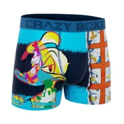 CRAZYBOXER Disney Donald Pop Art Men's Boxer Briefs -Crazyboxer Sales Store CBDIS0104PADO 3