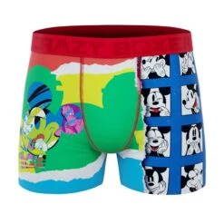 CRAZYBOXER Disney Mickey Pop Art Men's Boxer Briefs