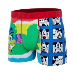 CRAZYBOXER Disney Mickey Pop Art Men's Boxer Briefs -Crazyboxer Sales Store CBDIS0104PAMI 4