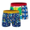 CRAZYBOXER Disney Mickey Pop Art & Donald Duck Men's Boxer Briefs (2 Pack) 2 CRAZYBOXER Disney Mickey Pop Art & Donald Duck Men's Boxer Briefs (2 Pack) -Crazyboxer Sales Store CBDIS0104X2B1 1