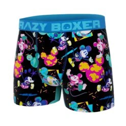 CRAZYBOXER Disney Mickey 90s Men's Boxer Briefs -Crazyboxer Sales Store CBDIS010590S 4
