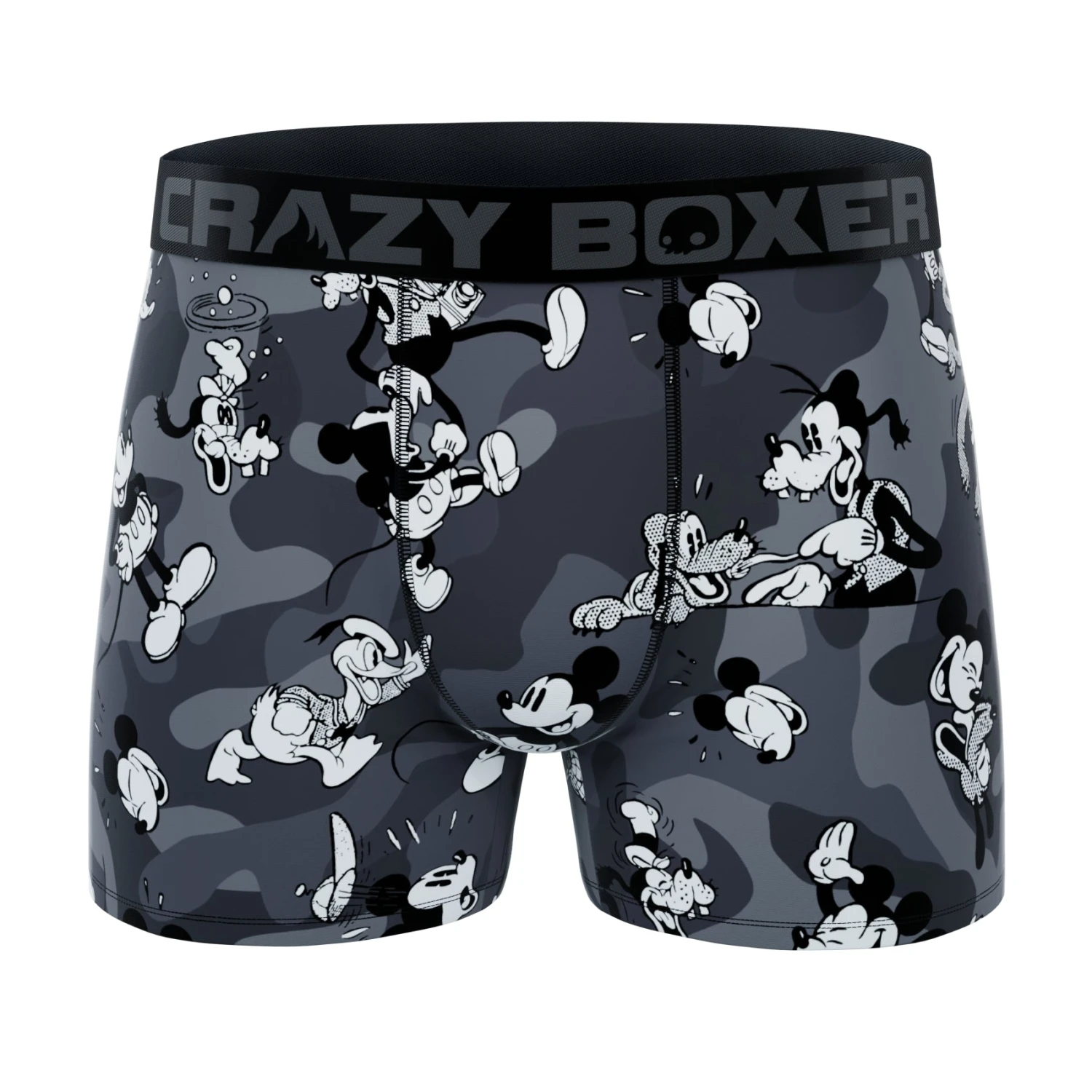 CRAZYBOXER Disney Classic Black Men's Boxer Briefs 3 CRAZYBOXER Disney Classic Black Men's Boxer Briefs