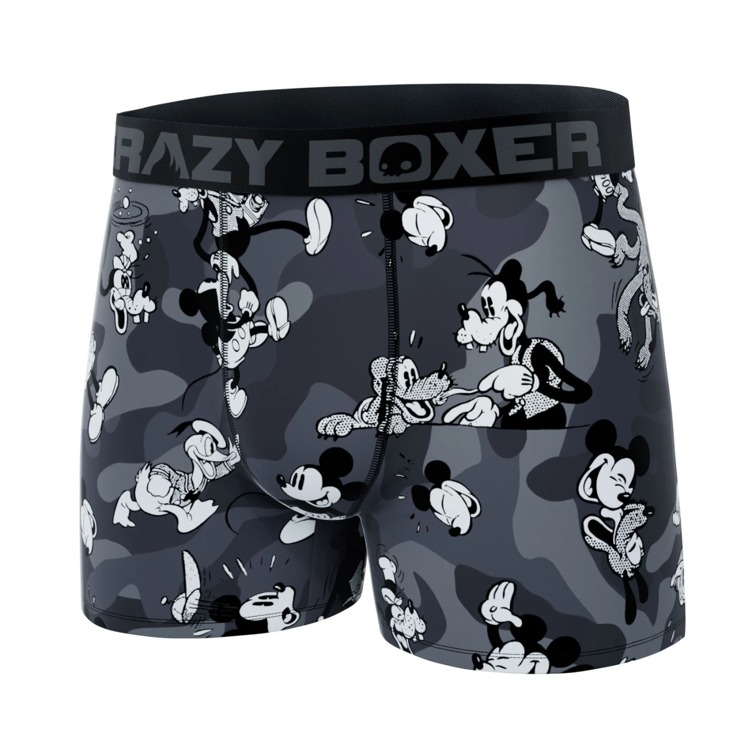 CRAZYBOXER Disney Classic Black Men's Boxer Briefs 6 CRAZYBOXER Disney Classic Black Men's Boxer Briefs - Image 4